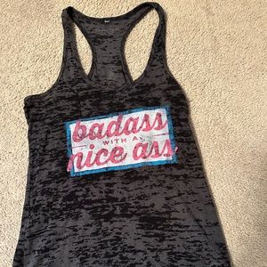 Reebok tank - grey, size small